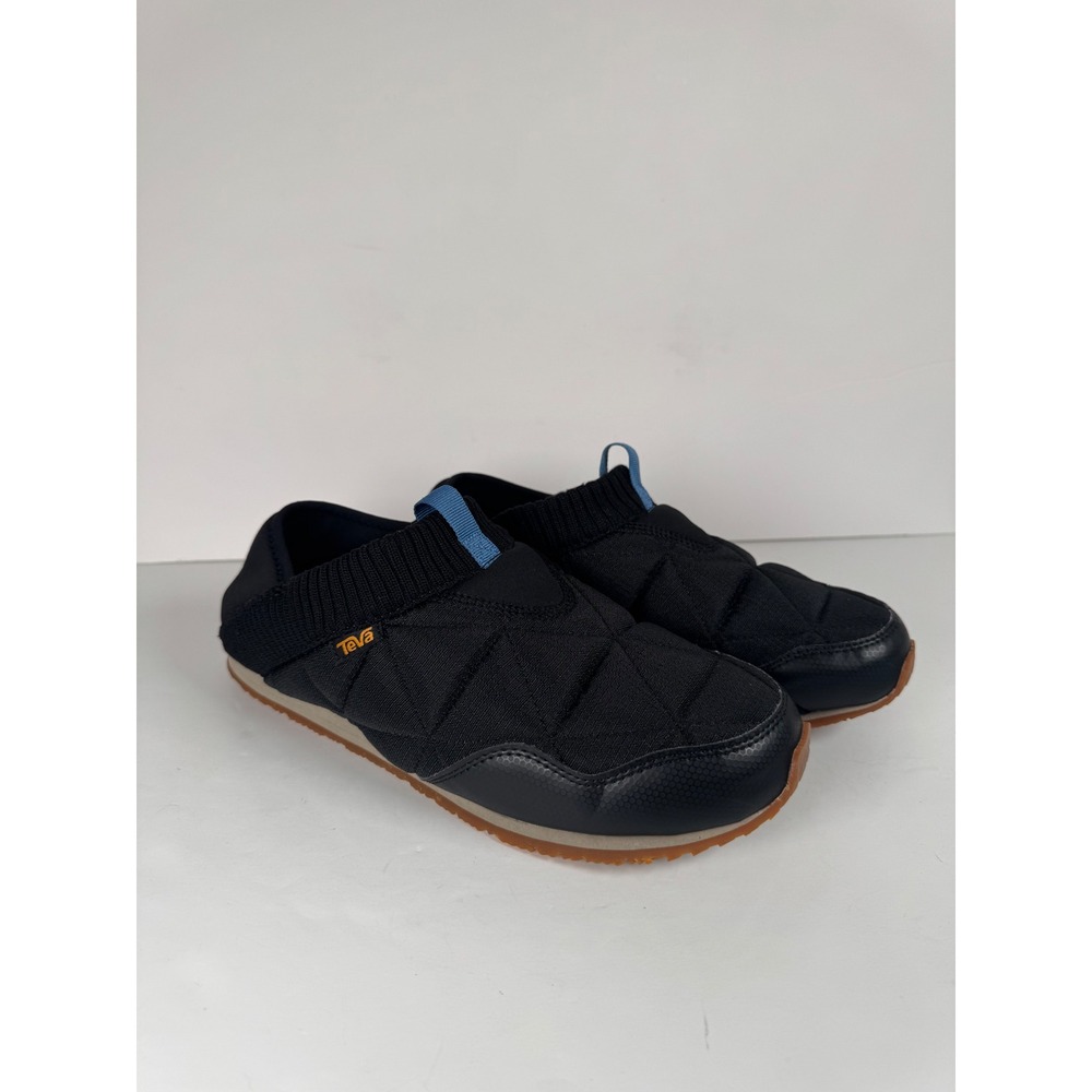 Teva ReEmber‎ Ember Moc Black Quilted Plaza Slip On Shoes 1125472 Mens 9 Casual